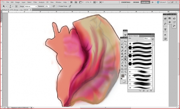 Creation of Sweet Conch: Step 4